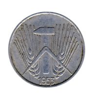 DDR 1953 J.1505 1 Pf Kursmnze Prgesttte: A ss