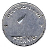 DDR 1953 J.1505 1 Pf Kursmnze Prgesttte: E ss