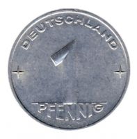 DDR 1953 J.1505 1 Pf Kursmnze Prgesttte: A vz