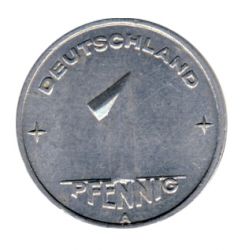 DDR 1949 J.1501 1 Pf Kursmnze Prgesttte: A vz