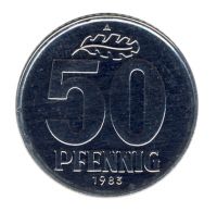 DDR 1983 J.1512 50 Pf Kursmnze st (Export)