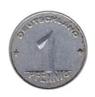 DDR 1952 J.1505 1 Pf Kursmnze Prgesttte: E ss