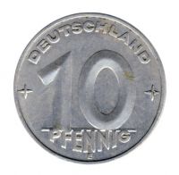 DDR 1953 J.1507 10 Pf Kursmnze Prgesttte: E vz