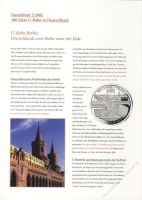 BRD 2002 Beschreibung fr Numisblatt 2/2002 und 3/2002