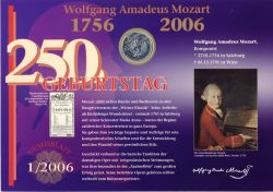 BRD 2006 Numisblatt 1/2006 