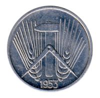 DDR 1953 J.1506 5 Pf Kursmnze Prgesttte: A ss