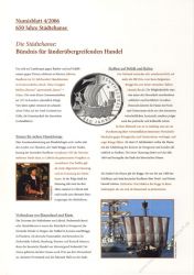 BRD 2006 Beschreibung fr Numisblatt 3/2006 und 4/2006