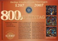 BRD 2007 Numisblatt 5/2007 