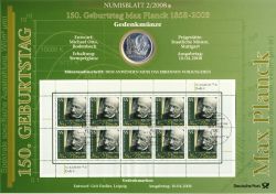 BRD 2008 Numisblatt 2/2008 