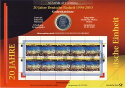 BRD 2010 Numisblatt 4/2010 