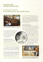 BRD 2009 Beschreibung fr Numisblatt 3/2009 und 4/2009