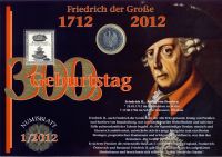 BRD 2012 Numisblatt 1/2012 