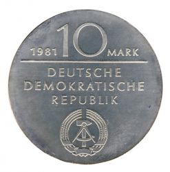DDR 1981 J.1581 10 Mark Georg Wilhelm Friedrich Hegel st