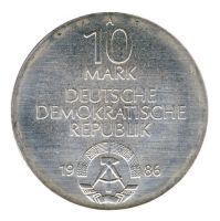 DDR 1986 J.1612 10 Mark Charite Berlin st