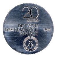 DDR 1981 J.1579 20 Mark Freiherr vom und zum Stein st