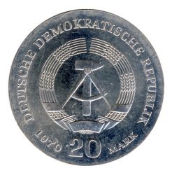 DDR 1970 J.1529 20 Mark Friedrich Engels st