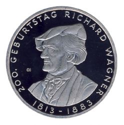 BRD 2013 J.580 10 Euro Richard Wagner st