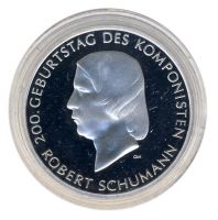 BRD 2010 J.550 10 Euro Robert Schumann PP