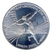 BRD 2009 J.542 10 Euro Leichtathletik-WM 2009 Prgesttte: A st