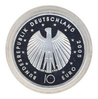 BRD 2005 J.511 10 Euro Fuball-WM-Deutschland 2006 Prgesttte: A PP