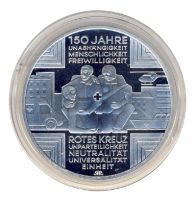 BRD 2013 J.580 10 Euro 150 Jahre Rotes Kreuz - Silber PP