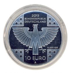BRD 2013 J.580 10 Euro 150 Jahre Rotes Kreuz - Silber PP