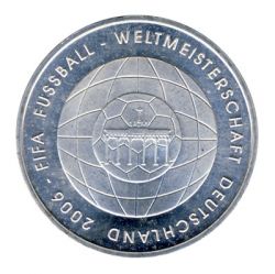 BRD 2006 J.520 10 Euro Fuball-WM Deutschland 2006 Prgesttte: J st