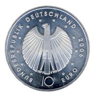 BRD 2006 J.520 10 Euro Fuball-WM Deutschland 2006 Prgesttte: J st