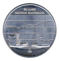 BRD 2007 J.530 10 Euro 50 Jahre Deutsche Bundesbank st
