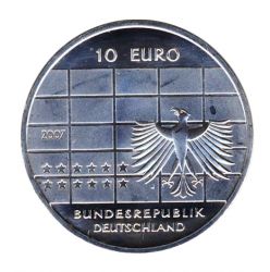 BRD 2007 J.530 10 Euro 50 Jahre Deutsche Bundesbank st