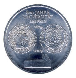 BRD 2009 J.545 10 Euro 600 Jahre Universitt Leipzig st