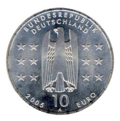 BRD 2005 J.515 10 Euro 1200 Jahre Magdeburg st