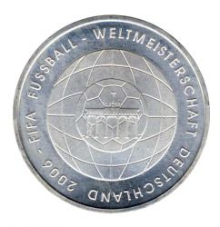 BRD 2006 J.520 10 Euro Fuball-WM Deutschland 2006 Prgesttte: G st