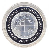 BRD 2005 J.511 10 Euro Fuball-WM-Deutschland 2006 Prgesttte: D PP