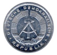 DDR 1987 J.1508 1 Pf Kursm�nze vz