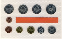 BRD 1998 Kursmünzensatz Prägestätte: F st