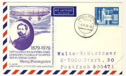 DDR Nr. PP017 C2/009a o 1. Start eines Zeppelins