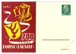 DDR Nr. PP009 C2/004 * 700 Jahre Forst (Lausitz)
