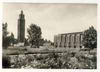 DDR Nr. PP012 D2/012 SSt. Magdeburg Aussichtsturm und Stadthalle