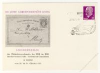 DDR Nr. PP010 D2/009 SSt. 100 Jahre Korespondencni Listek