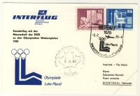 DDR Nr. PP017 C1/003 SSt. Sonderflug zur Olympiade 1980