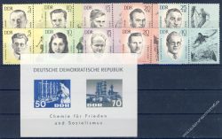 DDR 1963 Mi-Nr. 934-1003 ** kompletter Jahrgang