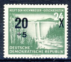 DDR 1955 Mi-Nr. 449 ** Hilfe fr die Hochwassergeschdigten