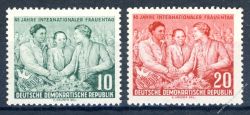 DDR 1955 Mi-Nr. 450-451 ** Internationaler Frauentag