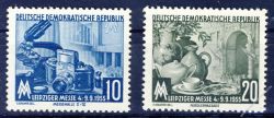 DDR 1955 Mi-Nr. 479-480 ** Leipziger Herbstmesse