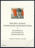 DDR 1956 Mi-Nr. 520B (Block 14) ** 70. Geburtstag von Ernst Thälmann