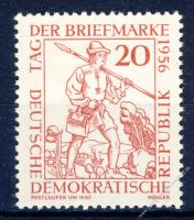 DDR 1956 Mi-Nr. 544 ** Tag der Briefmarke