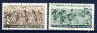 DDR 1954 Mi-Nr. 426-427 ** Internationale Radfernfahrt fr den Frieden
