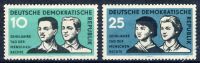 DDR 1958 Mi-Nr. 669-670 ** Erklrung der Menschenrechte durch die UNO