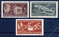 DDR 1957 Mi-Nr. 561-563 ** Naturschutzwoche